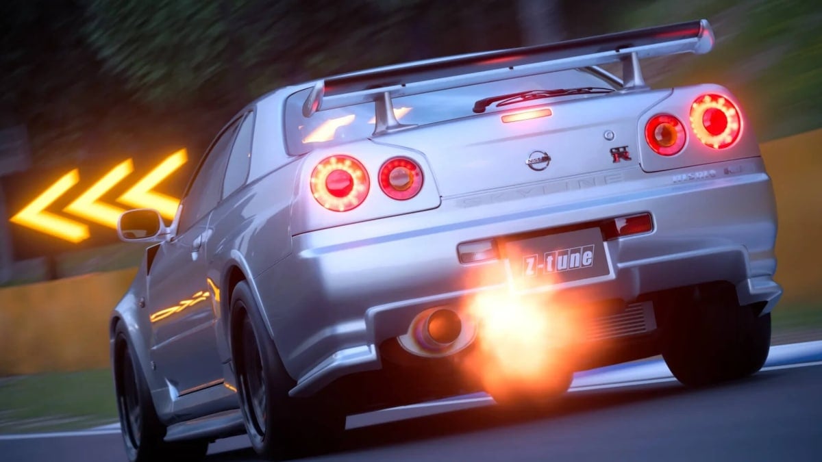 The NISMO R34 GT-R Z-tune '05 car in Gran Turismo 7 Update 1.61